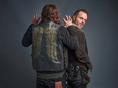 The Walking Dead Photos: Andrew Lincoln and Norman Reedus Aren’t So Serious After All – TV Insider