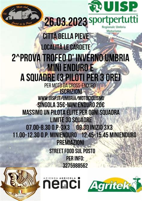 Uisp Umbria Prova Trofeo Inverno Enduro