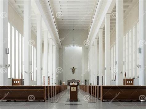 Kaunas Lithuania May 12 2017 Interior Of Our Lord Jesus Christs