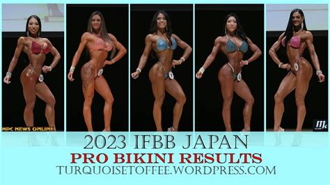 2023 IFBB Japan Pro Bikini Results YouTube