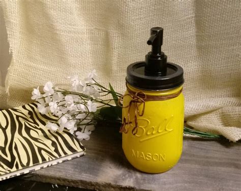 Soap Dispenser Mason Jar Soap Dispenser Bathroom Decor Lotion Pump