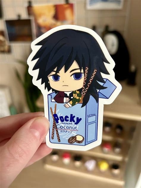 Anime Pocky Sticker - Etsy