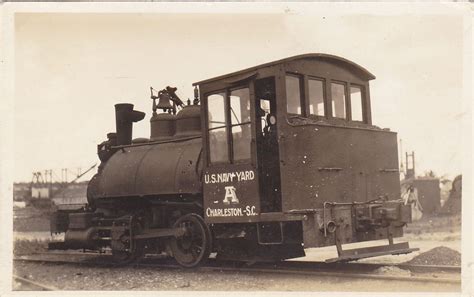 Rp Navy Yard Railroad Train Charleston South Carolina 00 10s