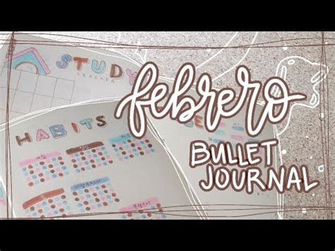 Febrero En Mi Bullet Journal Planea Conmigo 2021 YouTube