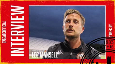 Swindon Supermarine Post Match Interview Lee Mansell YouTube