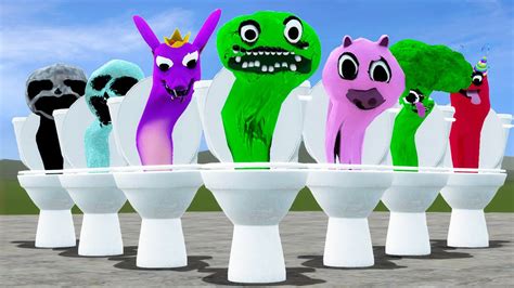 SKIBIDI TOILET GARTEN OF BANBAN 4 ALL IN GARRYS MOD YouTube