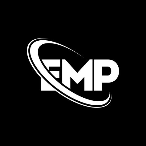 EMP logo. EMP letter. EMP letter logo design. Initials EMP logo linked ...