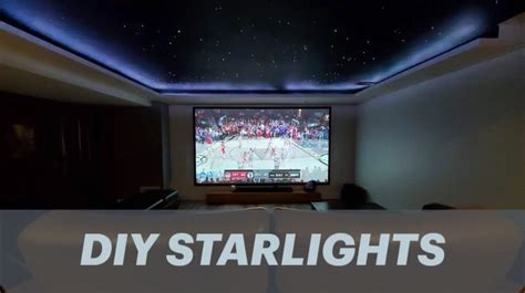 DIY Fibre Optic Ceiling Installation (Star Lights) | Fiber optic ...