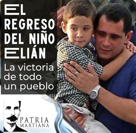 Hoy se cumple en aniversario más del regreso del niño Elián a la Patria