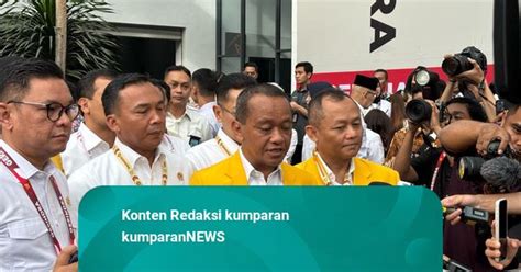 Bahlil Hingga Tito Tiba Di Sicc Hadiri Puncak Hut Ke Gerindra