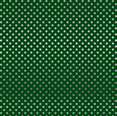 Dark Green Silver Foil Dot 12x12 Dots And Stripes Cardstock The 12x12