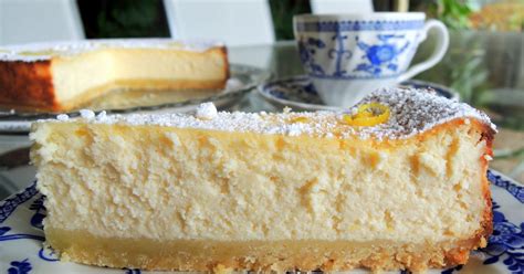 Around The World In Favorite Recipes Classical Baked Cheese Cake Donna Hay Recipe