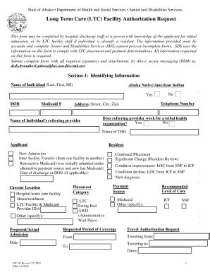 Form Ak Ltc Fill Online Printable Fillable Blank