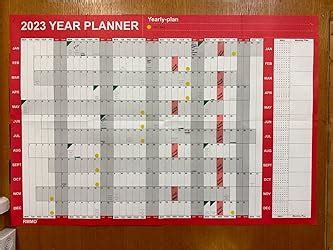 2025 Wall Planner - A1 Size 85 x 58CM 2025 Wall Calendar from Jan. 2025 ...