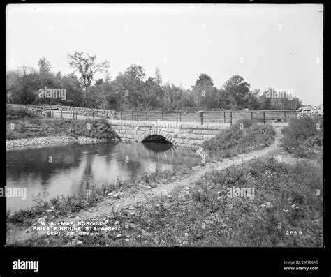 Wachusett Aqueduct Private Bridge Station 49817 Marlborough Mass