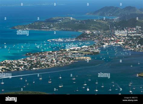 St Martin Marigot Marina Stock Photo, Royalty Free Image: 24021651 - Alamy