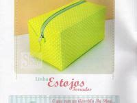 Ideias De Estojo Eva Bolsas Estojo Cadernos Decorados