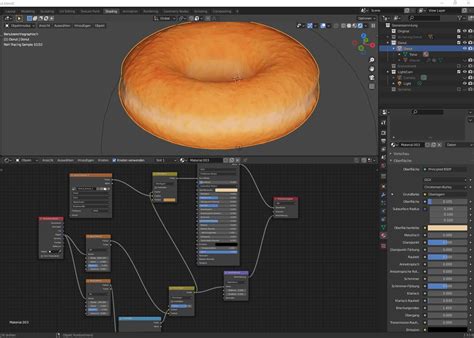 modeling - Donut Tutorial: The depiction of the Donut in render view ...