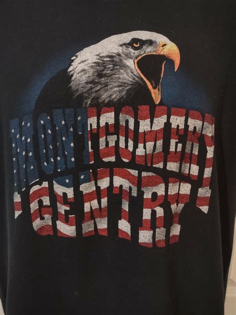 Vintage Montgomery Gentry American Flag Eagle 2003 To… - Gem