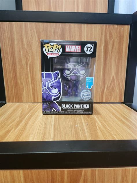 Funko Pop Artist Series Marvel Black Panther 72 Hobbies Toys