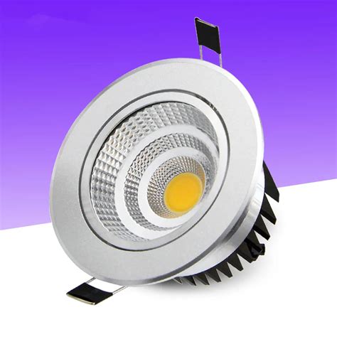 Dimmable Led Downlight Light COB Ceiling Spot Light 3w 5w 7w 12w AC