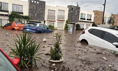 Inundaciones En Chalco Desbordamiento De Agua