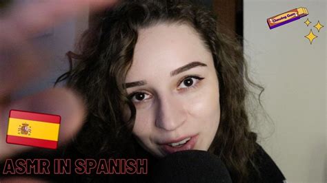 Asmr Espa Ol Masticando Chicle Y Repeating Trigger Words Youtube