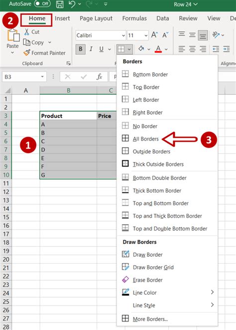 How To Create A Border In Excel Spreadcheaters