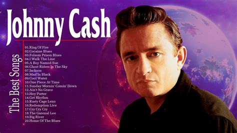 The Best Of Johnny Cash Johnny Cash Greatest Hits Full Album Youtube