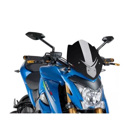 Puig Pare Brise Naked N G Sport Pour Suzuki Gsx S Noir Eur Picclick Fr