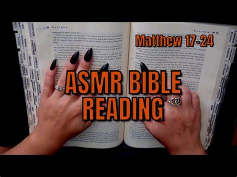 ASMR Bible Reading Matthew 17 24 Soft Whispers