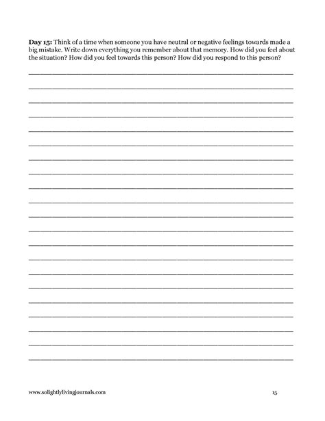 Free Guided Journal Pages Printable Perfectionism Worksheets