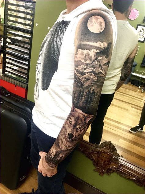 Best Nature Sleeve Tattoos Nature Tattoo Sleeve Sleeve Tattoos