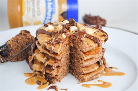 Chocolate Peanut Butter Protein Pancakes – Peanut Butter & Co ...