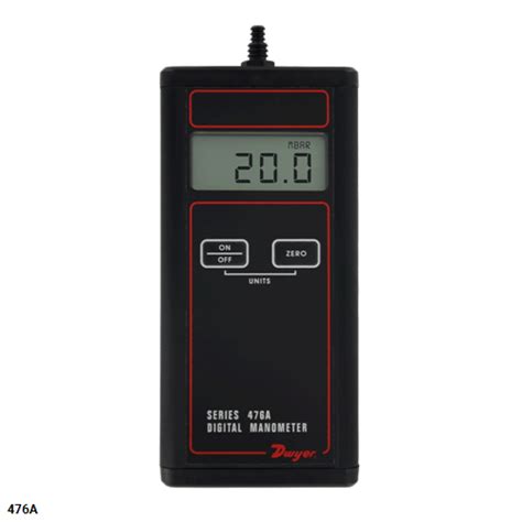 476A 478A Single And Differential Pressure Digital ManometerAlpha