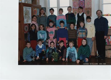 Photo De Classe Primaire De 1989 Ecole Ecu Chavannes Les Grands