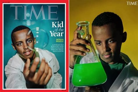 Heman Bekele: 15-year old Ethiopian immigrant named TIME's Kid of the ...