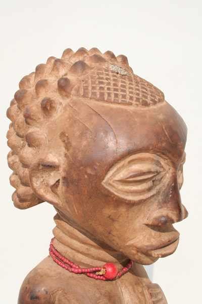 Luba D Afrique Rep Dem Congo Statuette Luba Masque Ancien