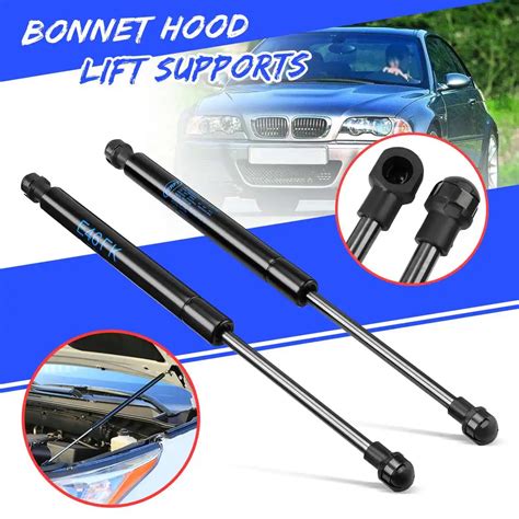 2x Car Bonnet Hood Lift Supports Shock Struts For Bmw E46 323ci 323i