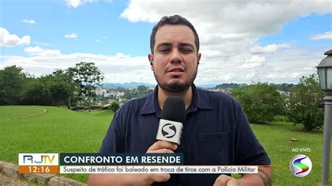 Suspeito de envolvimento o tráfico é baleado em confronto a PM