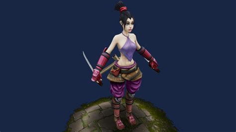 Kunoichi D Model By Hmola D C C C Sketchfab