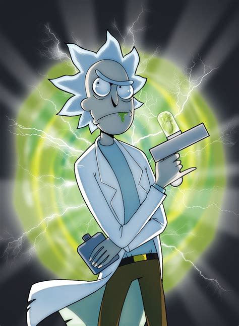 Rick Sanchez [Rick and Morty] by Nyarlah | Rick and morty, Rick and morty drawing, Rick and ...