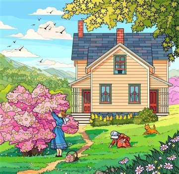 Solve Picking Flowers Jigsaw Puzzle Online With 306 Pieces