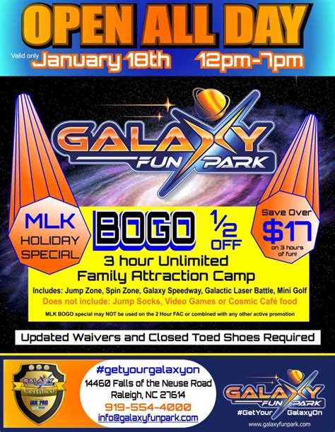 Galaxy Fun Park | Amusement Park in Raleigh, NC