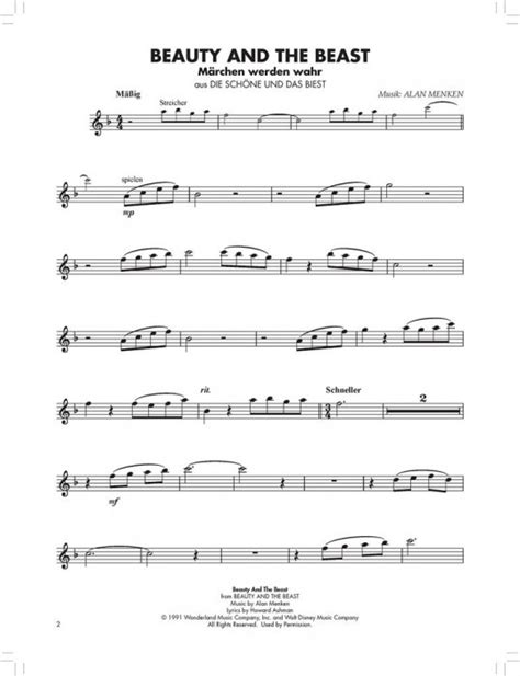 Sheet Music Download Playbacks Bläserklasse Solo Musical Flute