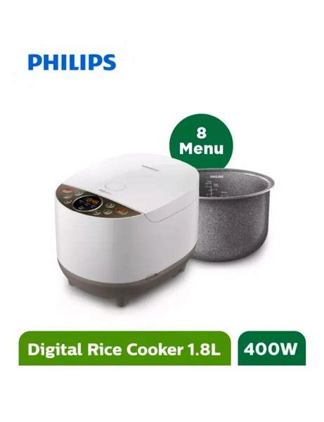 Jual Philips Digital Rice Cooker 18 L Hd451533 Garansi Resmi 2