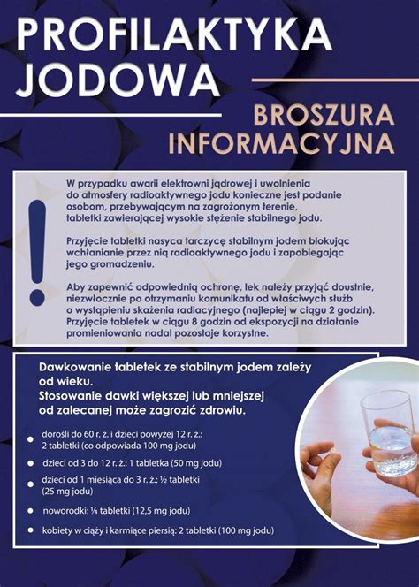 Profilaktyka jodowa w praktyce Informacje Powiat Wodzisławski