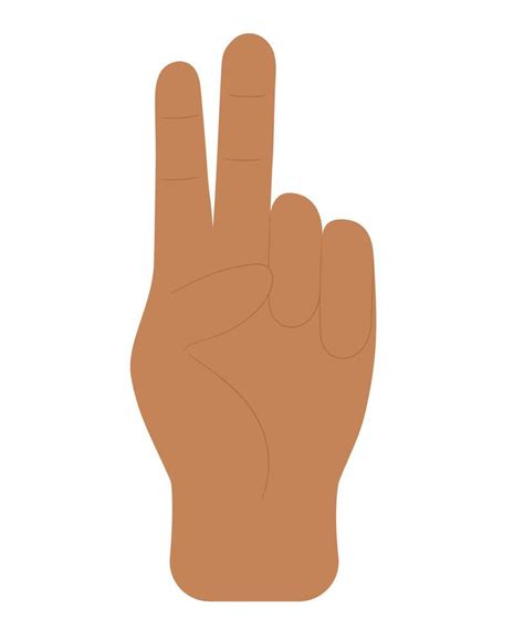 peace hand gesture 21387748 Vector Art at Vecteezy