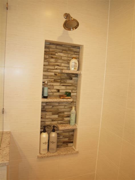 Customizing Your Shower Niche