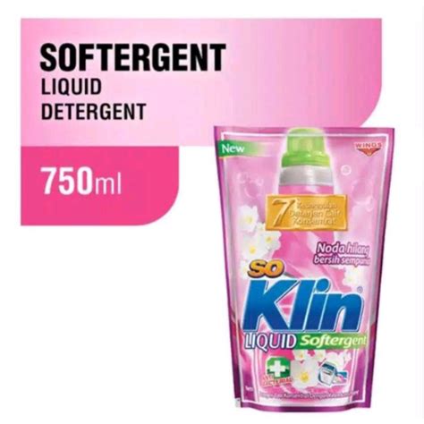 Jual SO KLIN LIQUID SOFTERGENT 750ML SAKURA STRAWBERRY Shopee